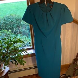 Maggy London Teal Midi Dress